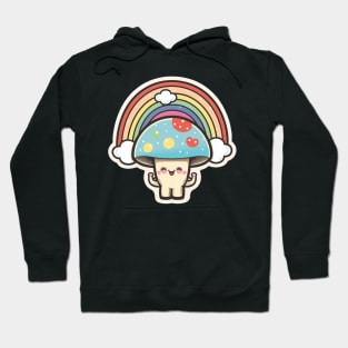 Happy Cute Mushroom Hoodie